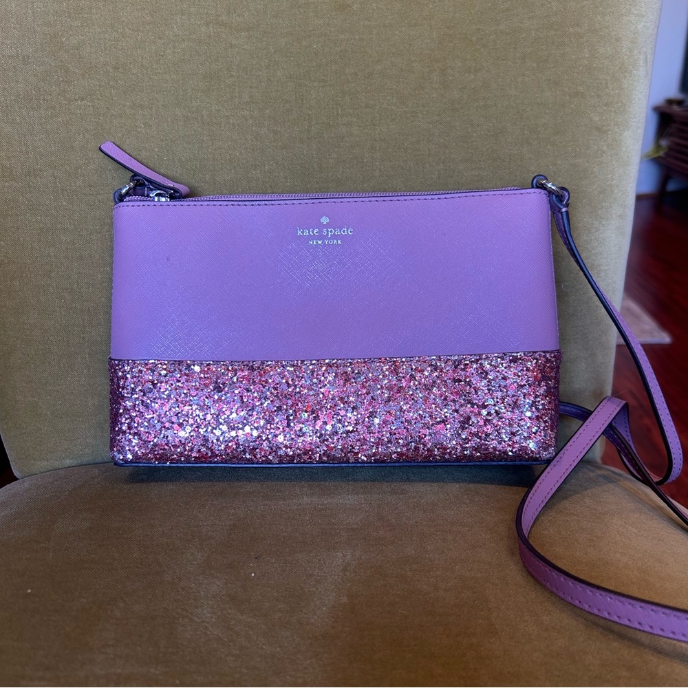 Kate Spade Greta Glitter Crossbody Bag